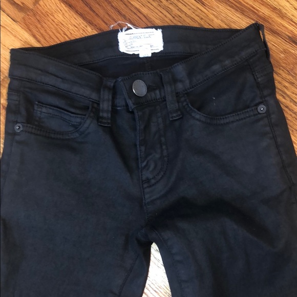 Used current Elliot coated black denim - Picture 4 of 8
